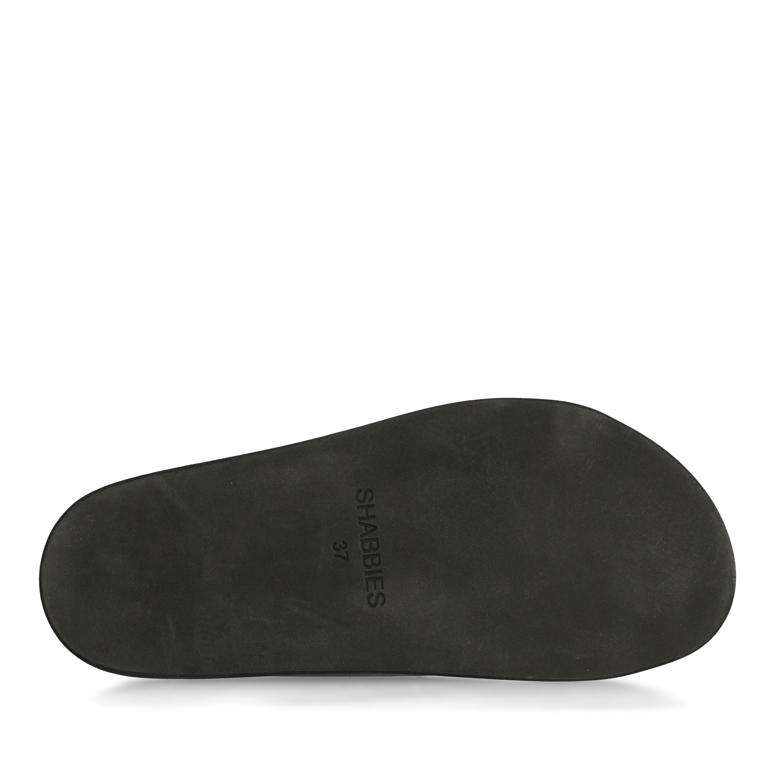 Inga Close Slipper Leder Schwarz