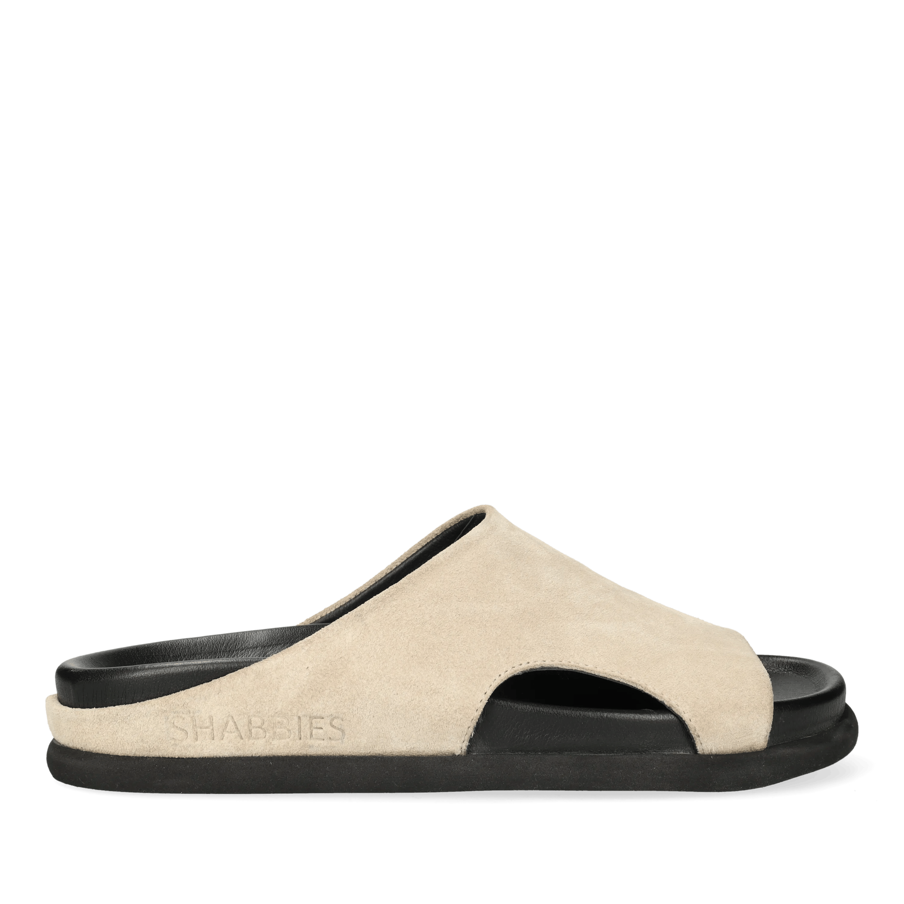 Inga Close slipper Suède Taupe