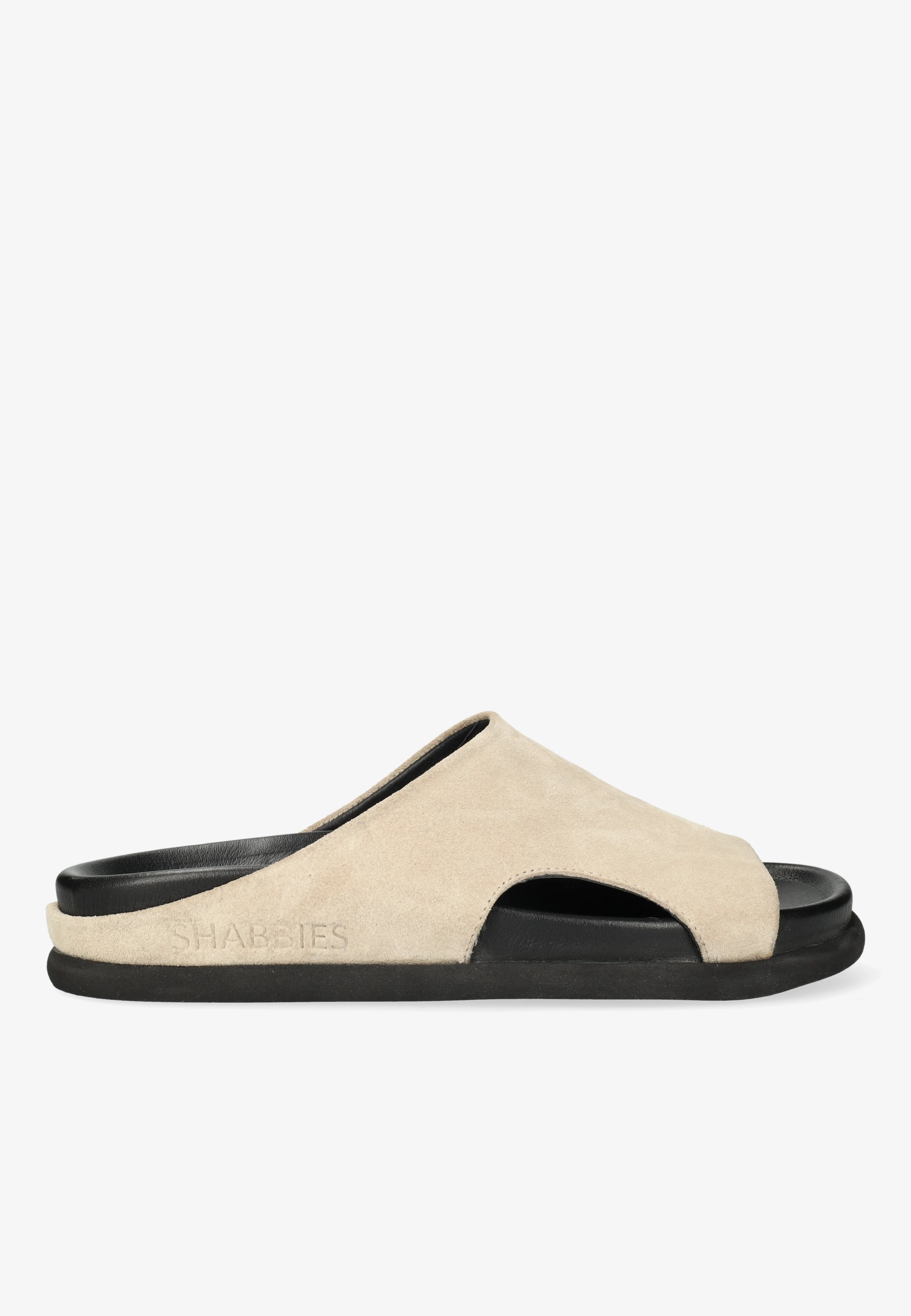 Inga Close Slipper Suede Taupe