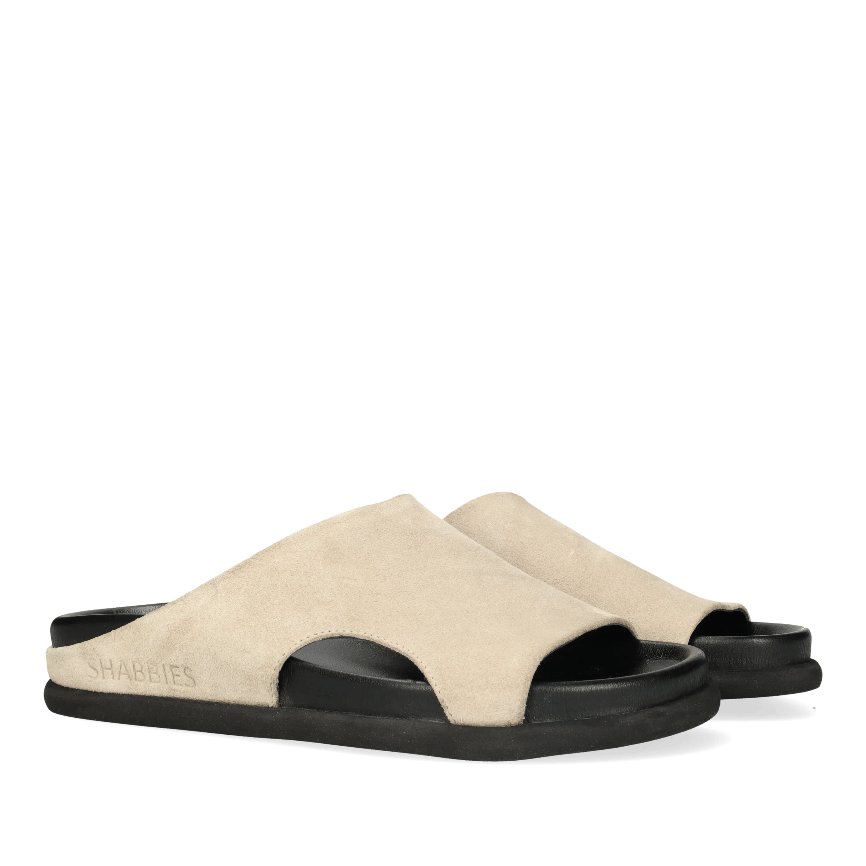 Inga Close slipper Suède Taupe