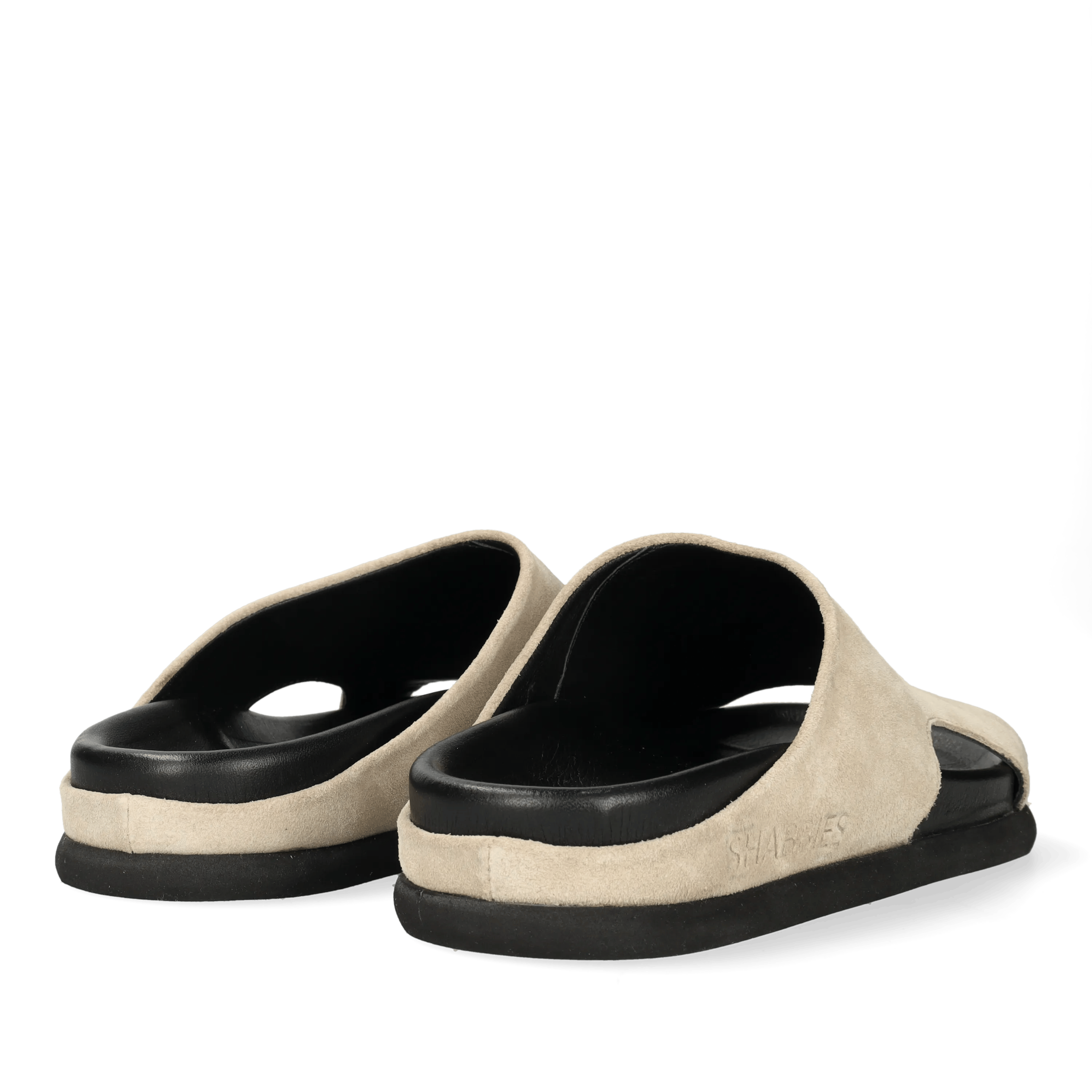 Inga Close slipper Suède Taupe