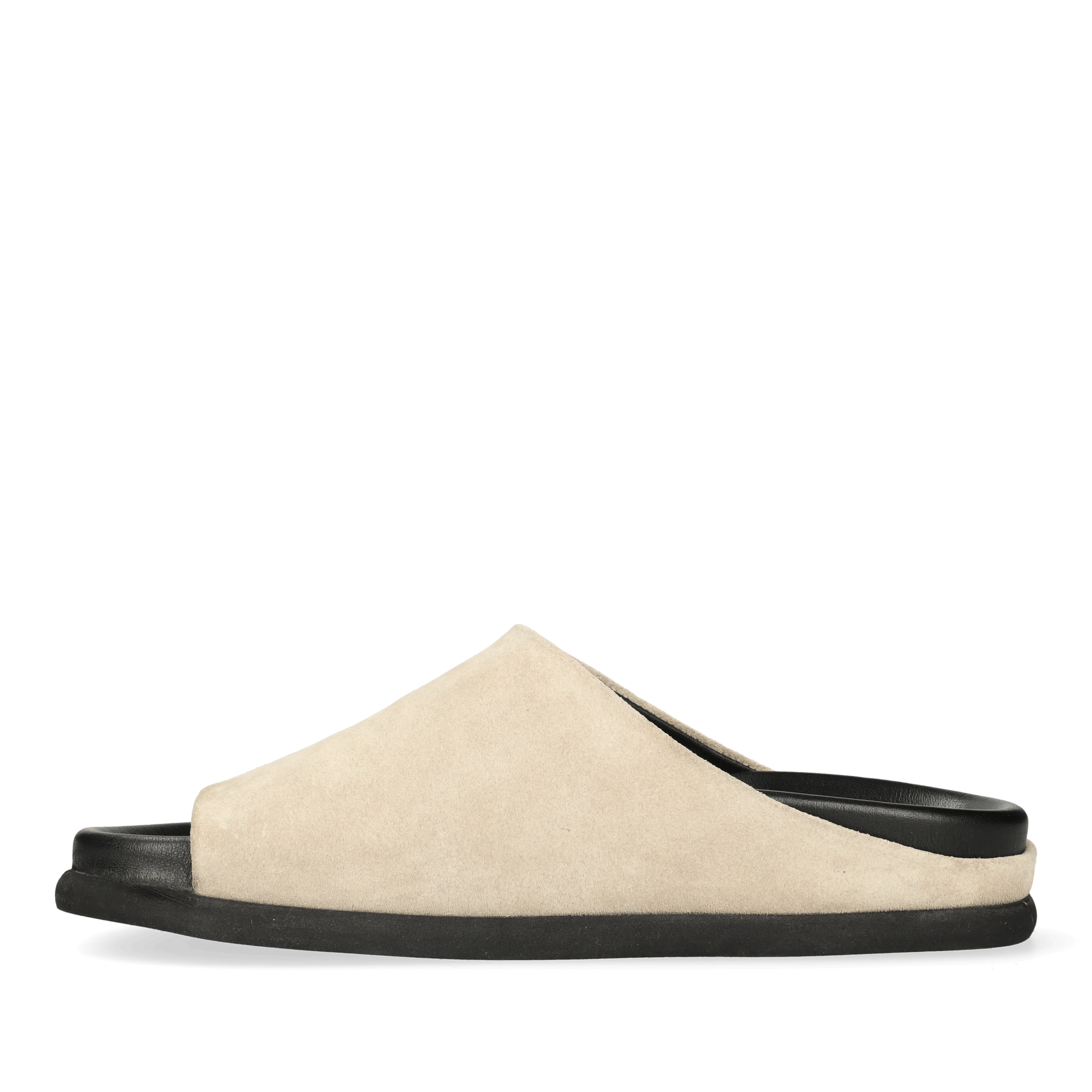 Inga Close slipper Suède Taupe