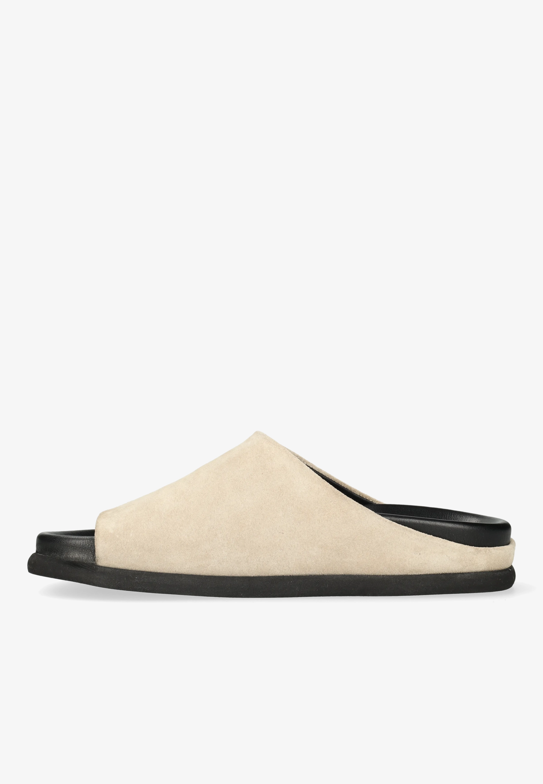 Inga Close Slipper Suede Taupe