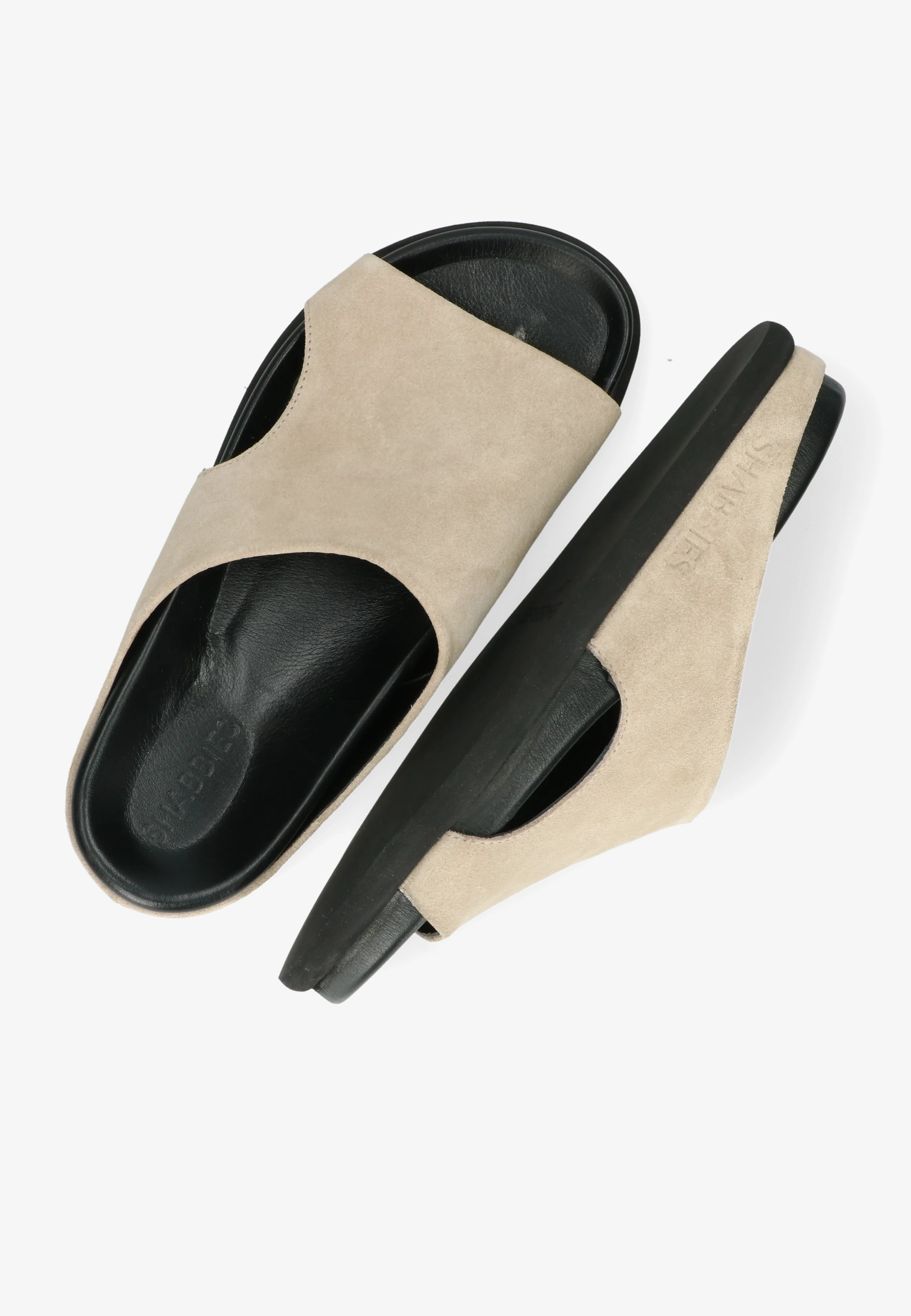 Inga Close Slipper Suede Taupe