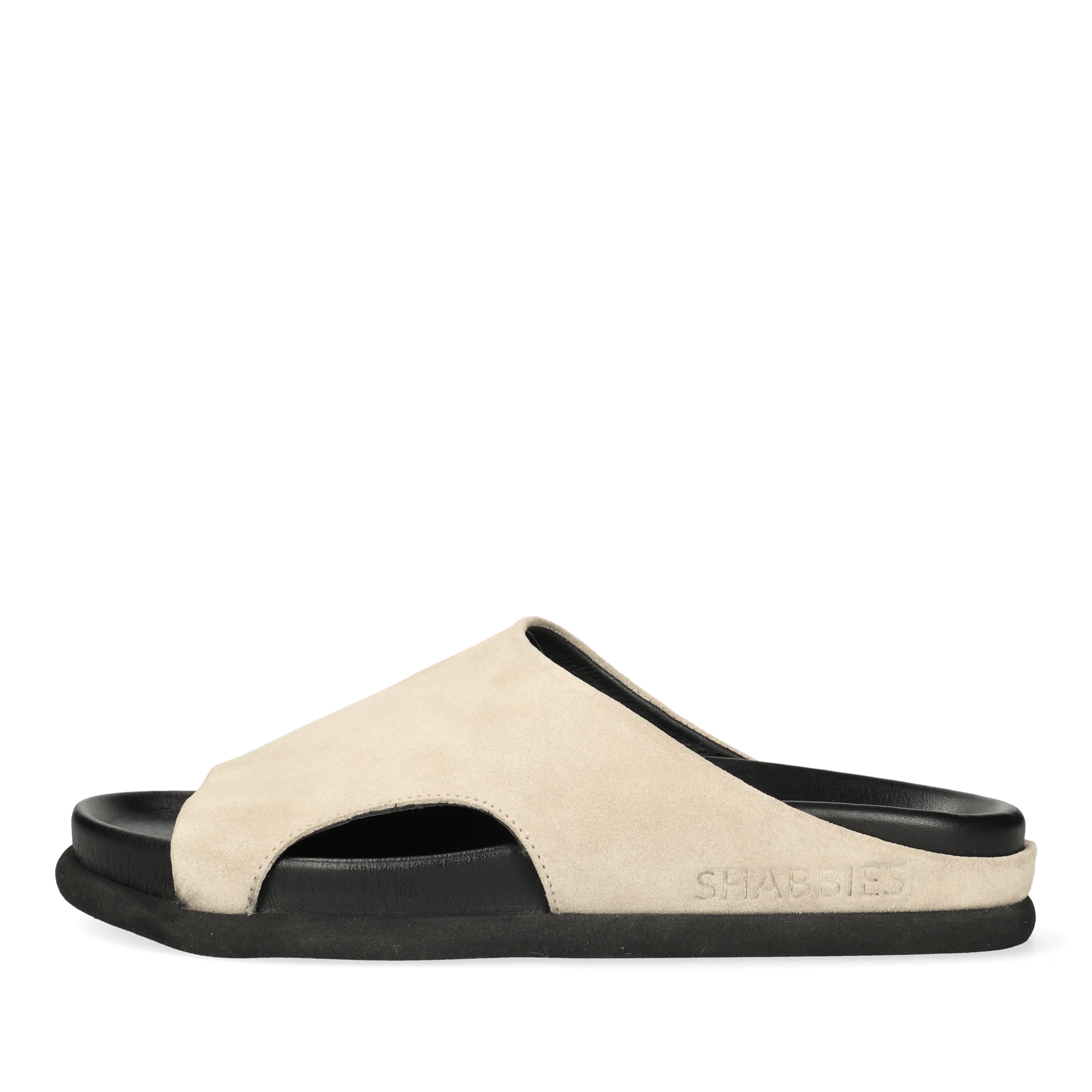 Inga Close slipper Suède Taupe