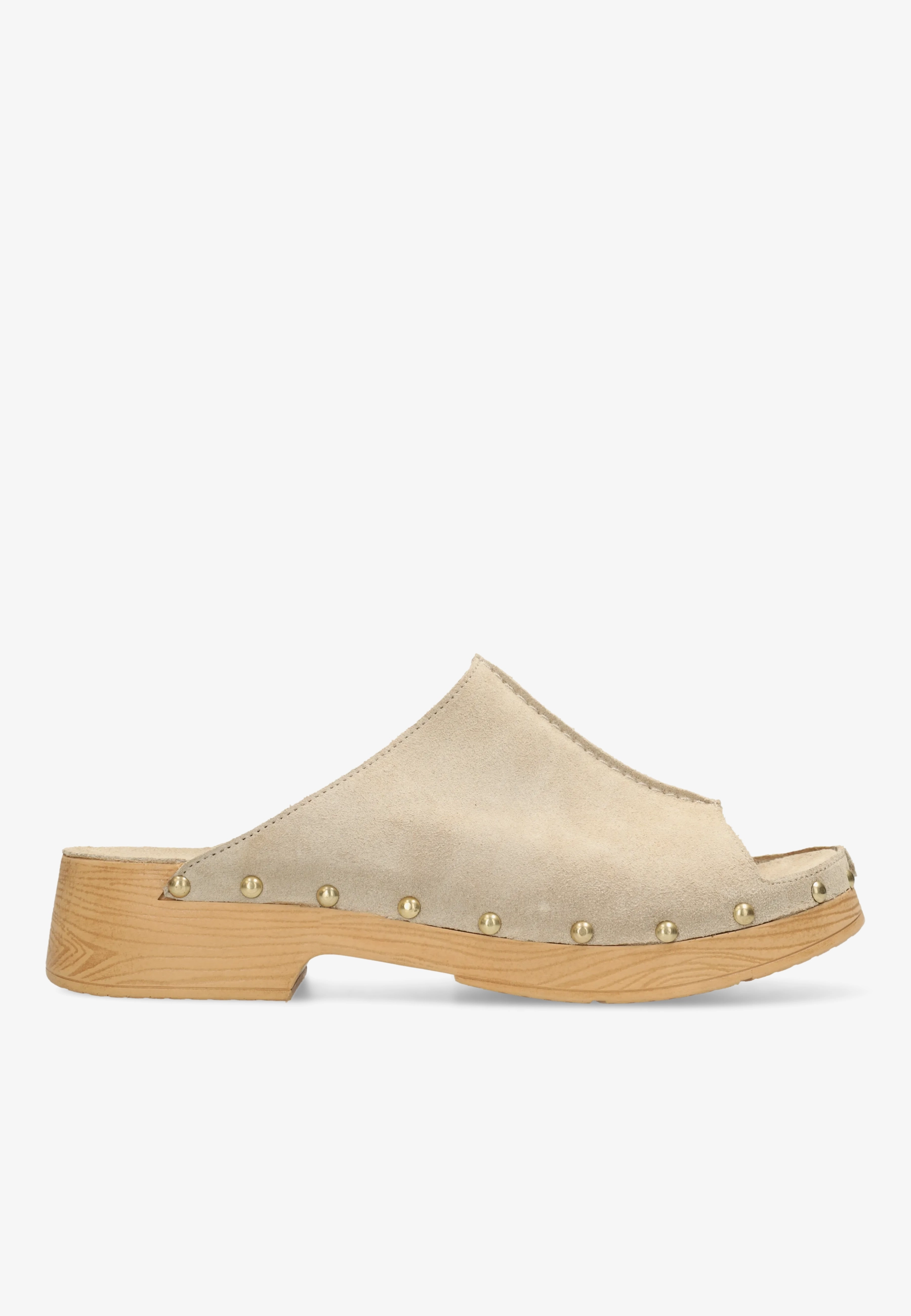 Carry Mila Clog Suede Sand