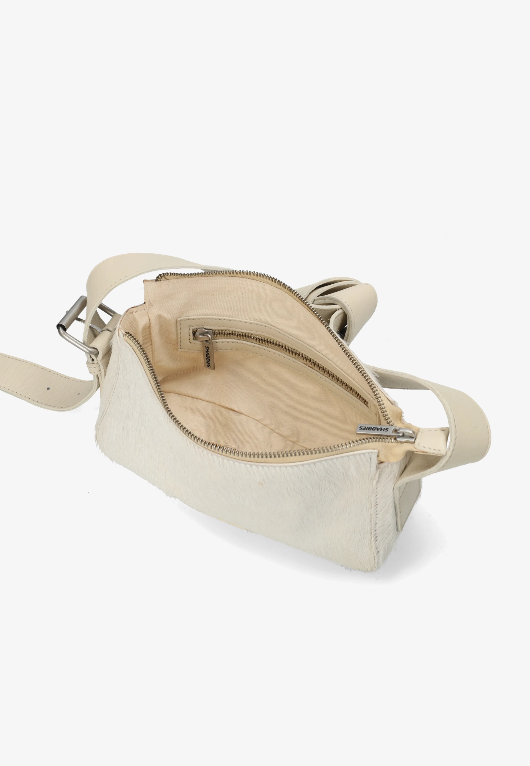 Venice Shoulderbag Pony Leather Off White