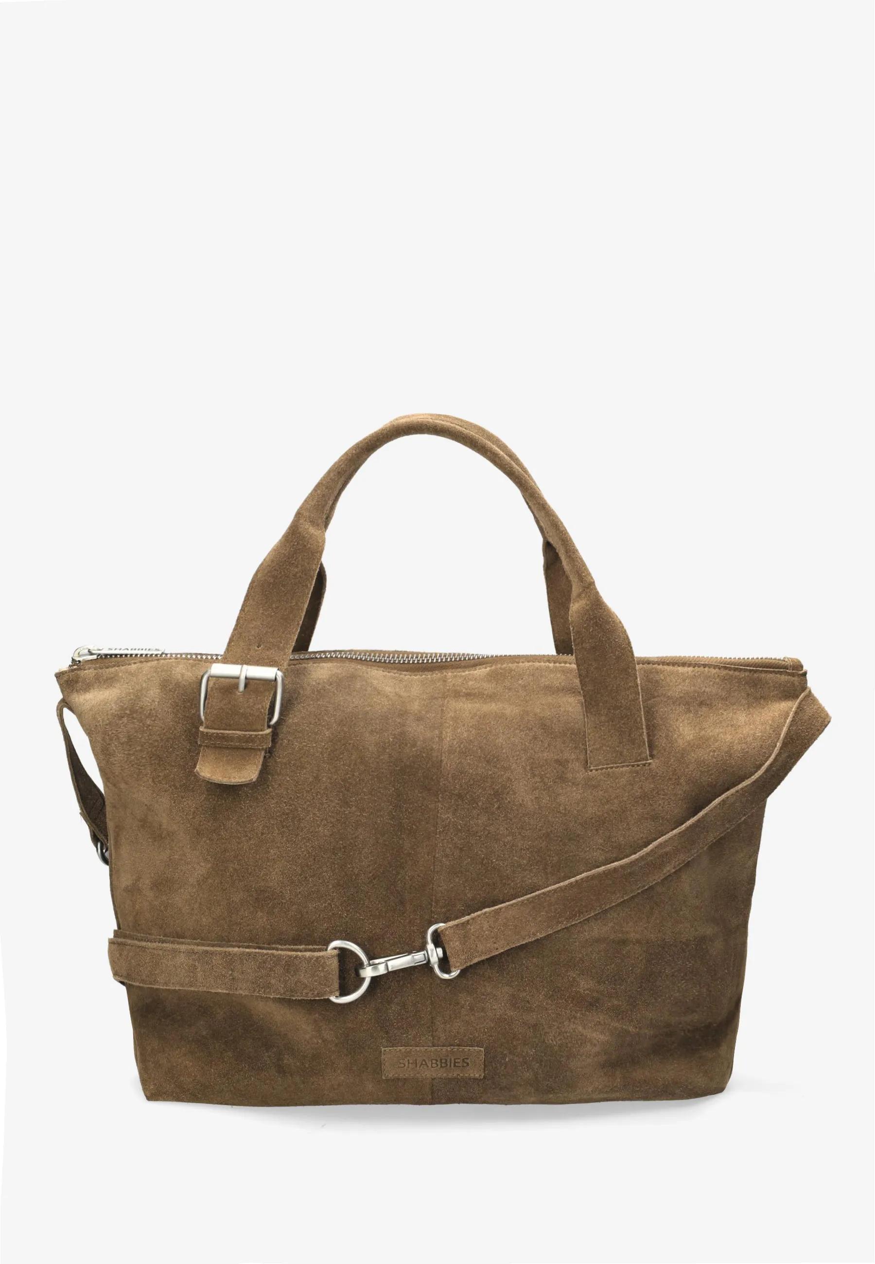 Essie laptoptas Suède Lichtbruin
