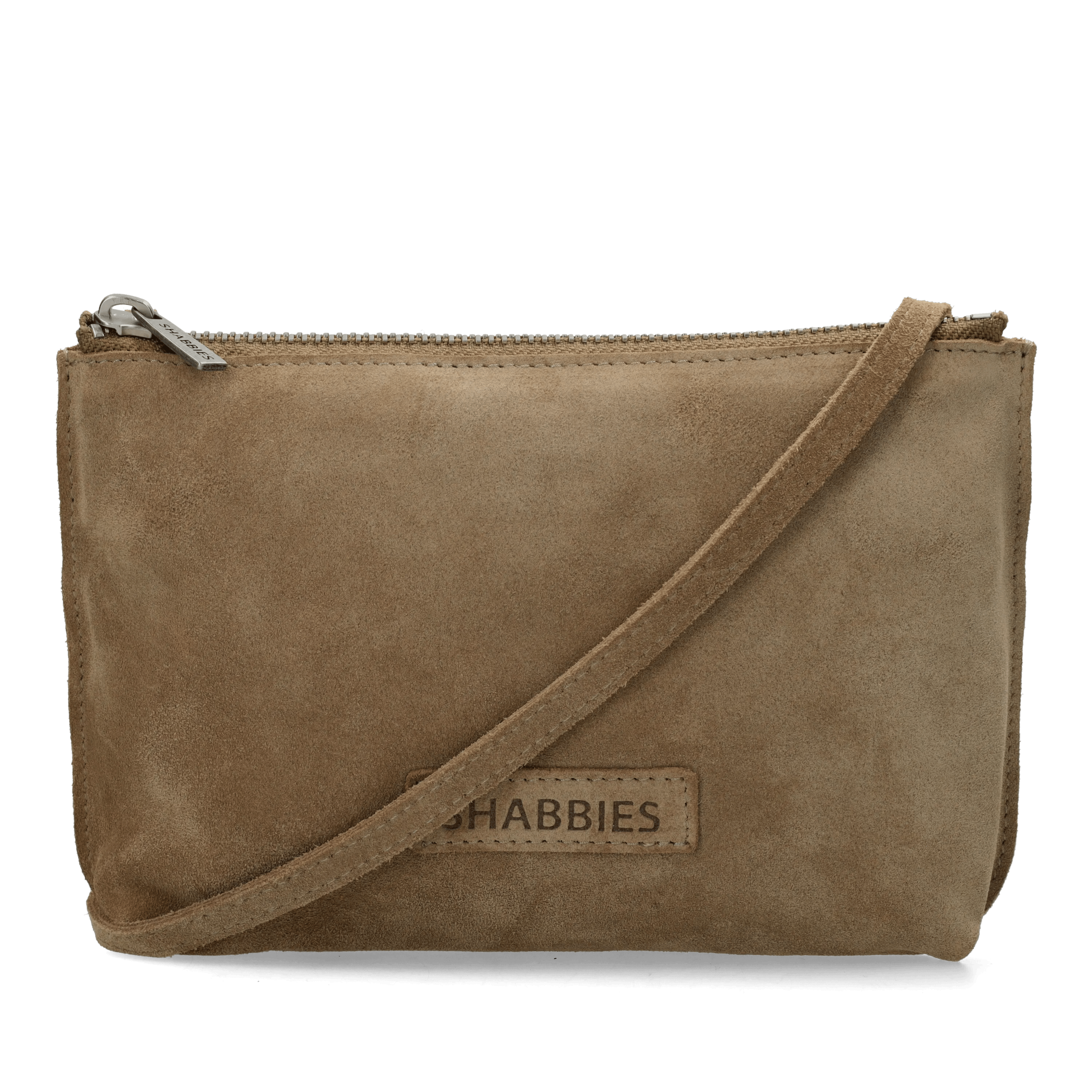 Festival Crossbody Suede Light Taupe
