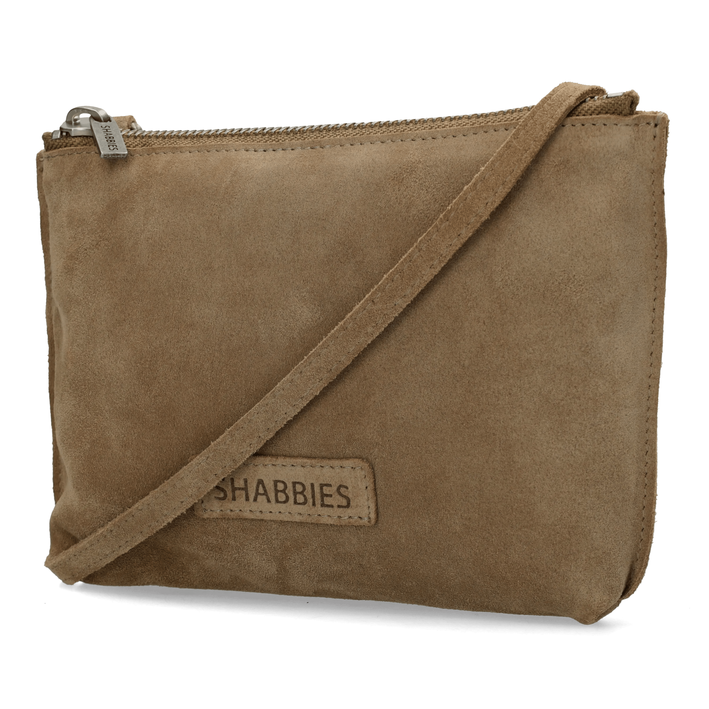 Festival Crossbody Suede Light Taupe