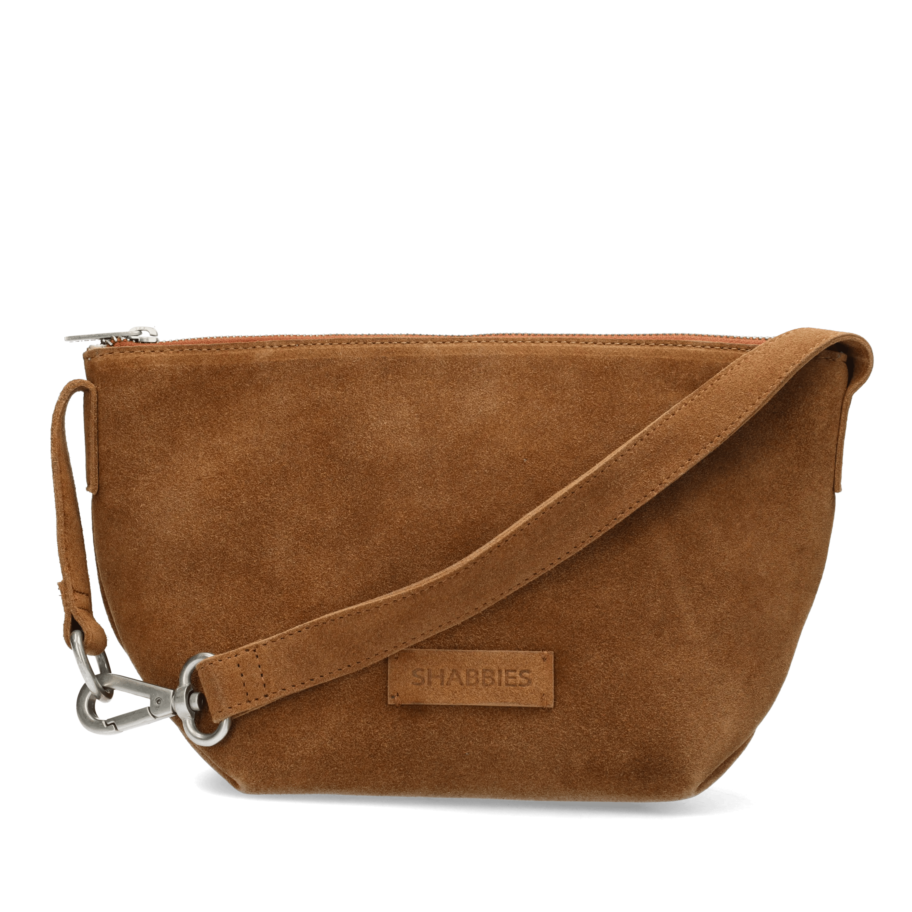 Esra Crossbody Suede Cognac