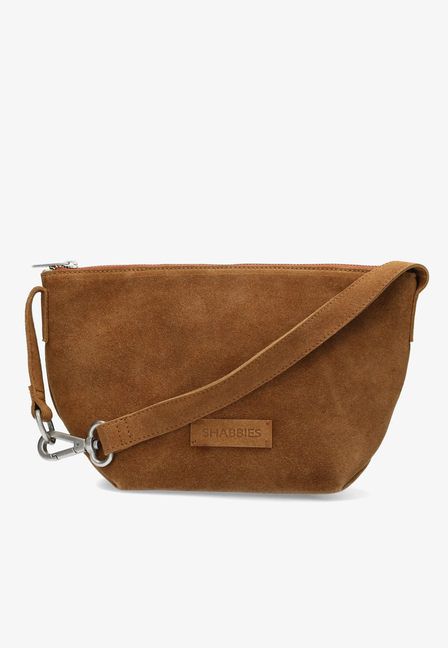 Esra Crossbody Suede Cognac