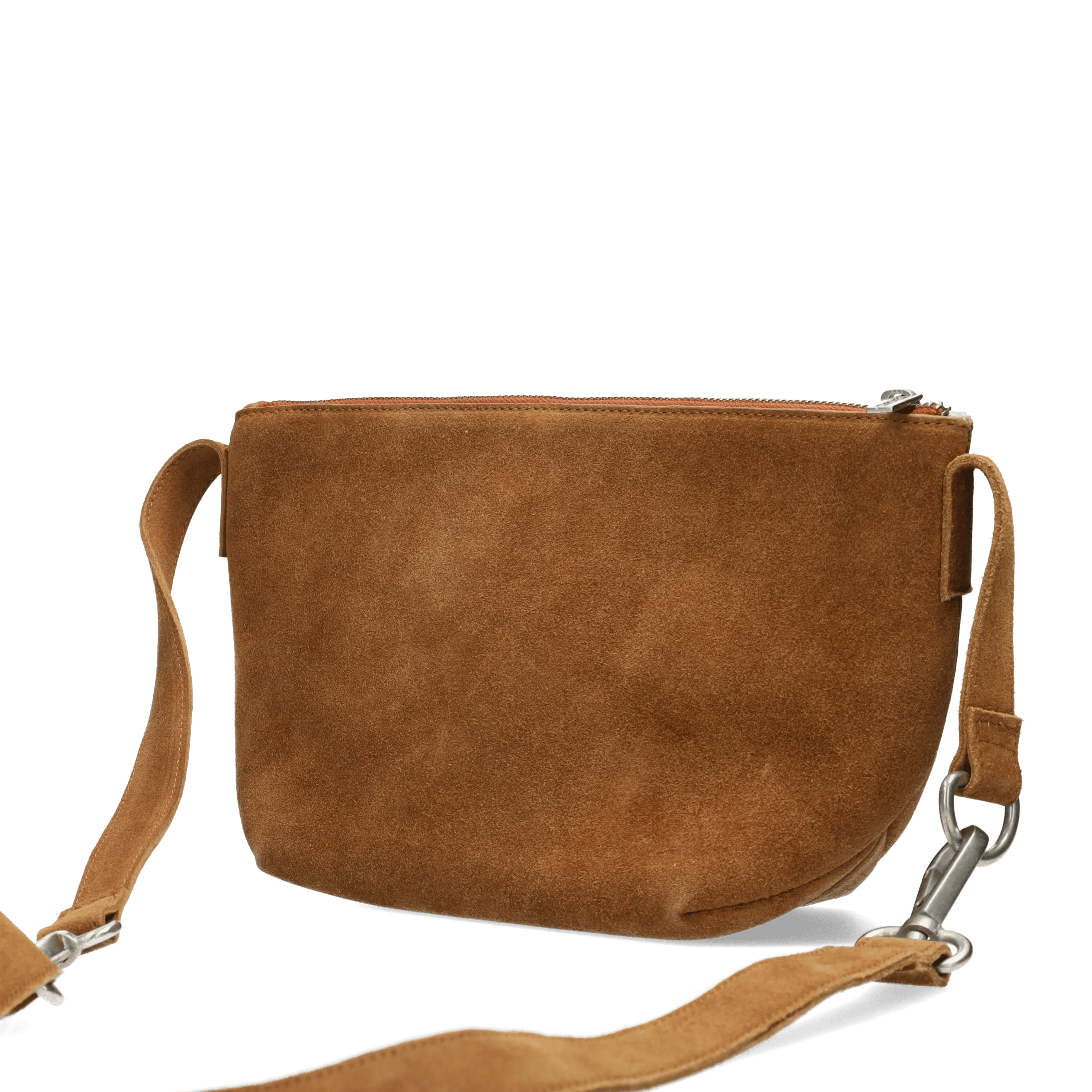 Esra Crossbody Suede Cognac