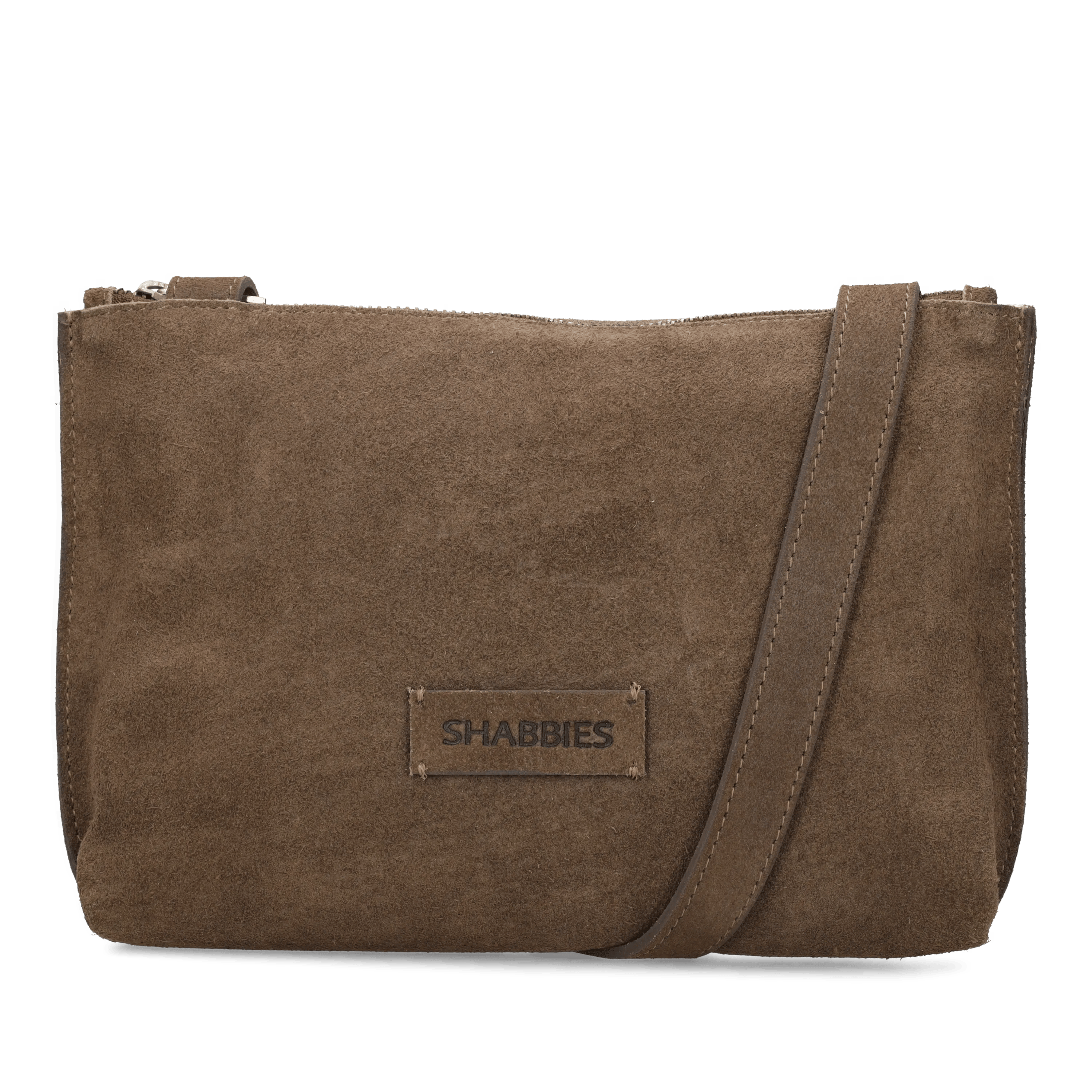 FESTIVAL BIG Crossbody oiled suede Taupe