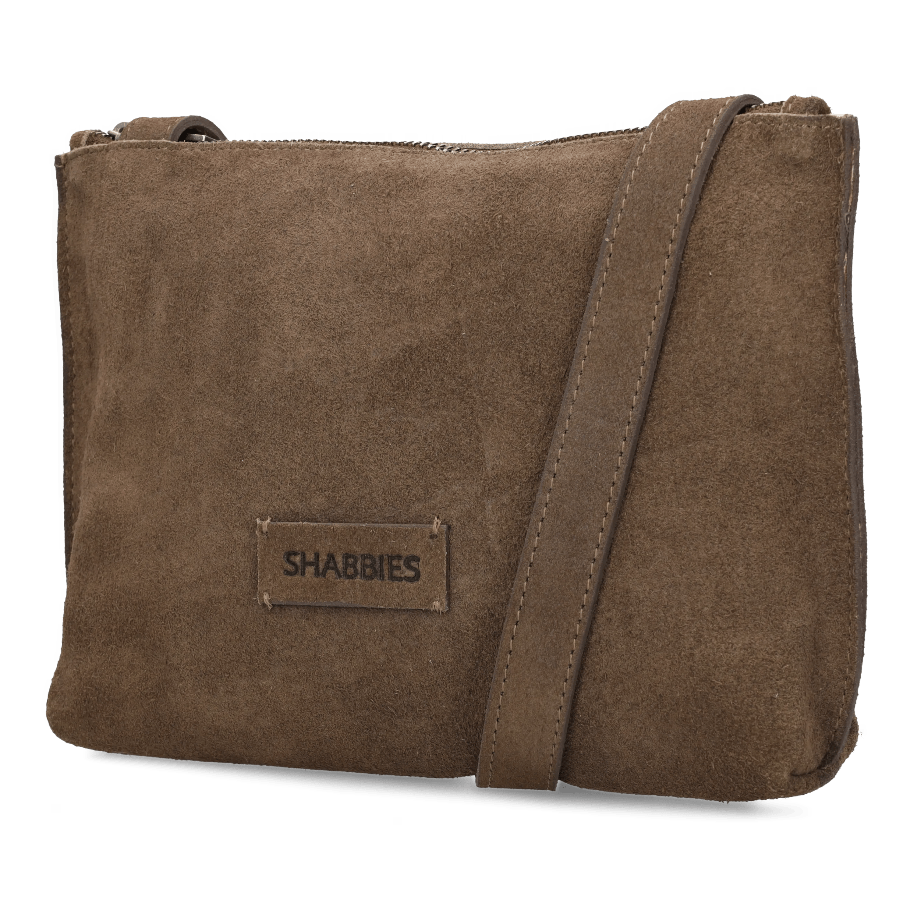 FESTIVAL BIG Crossbody oiled suede Taupe