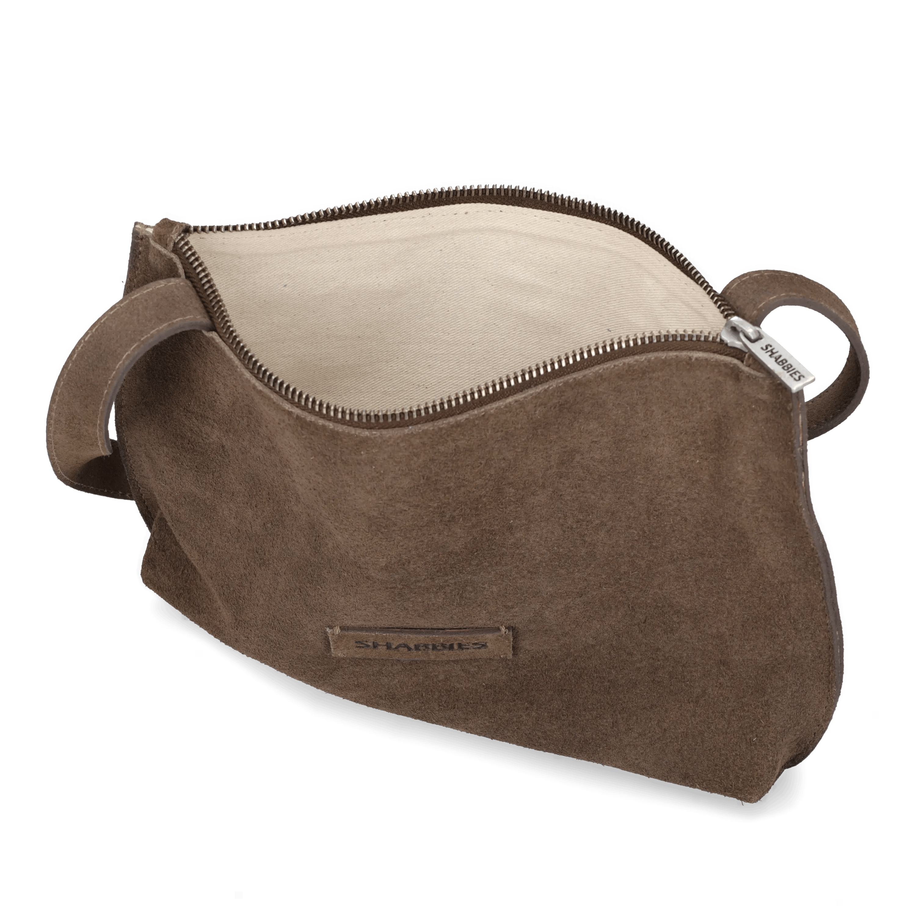 FESTIVAL BIG Crossbody oiled suede Taupe