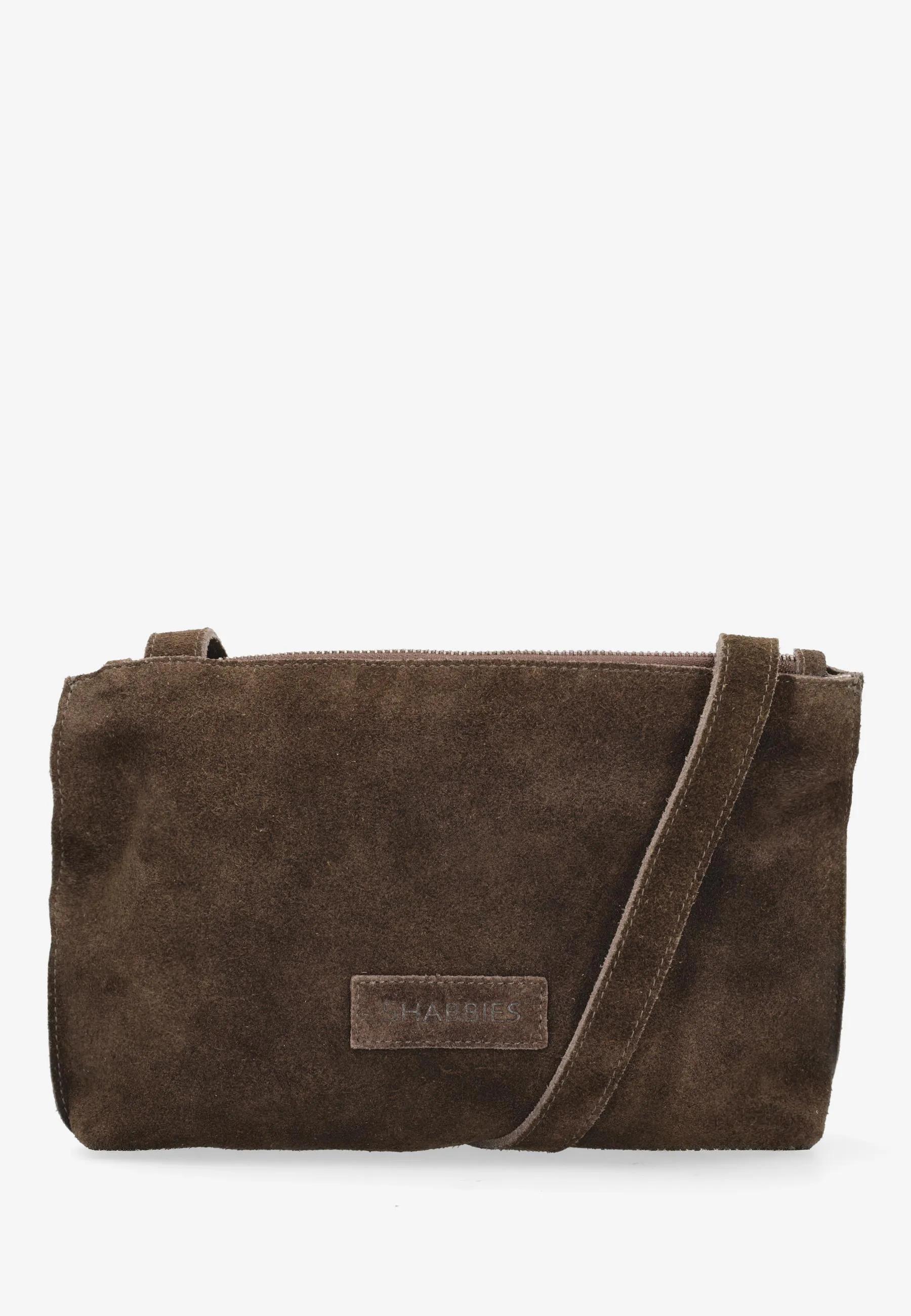 Festival Big Oiled Suede Bag Dark Brown