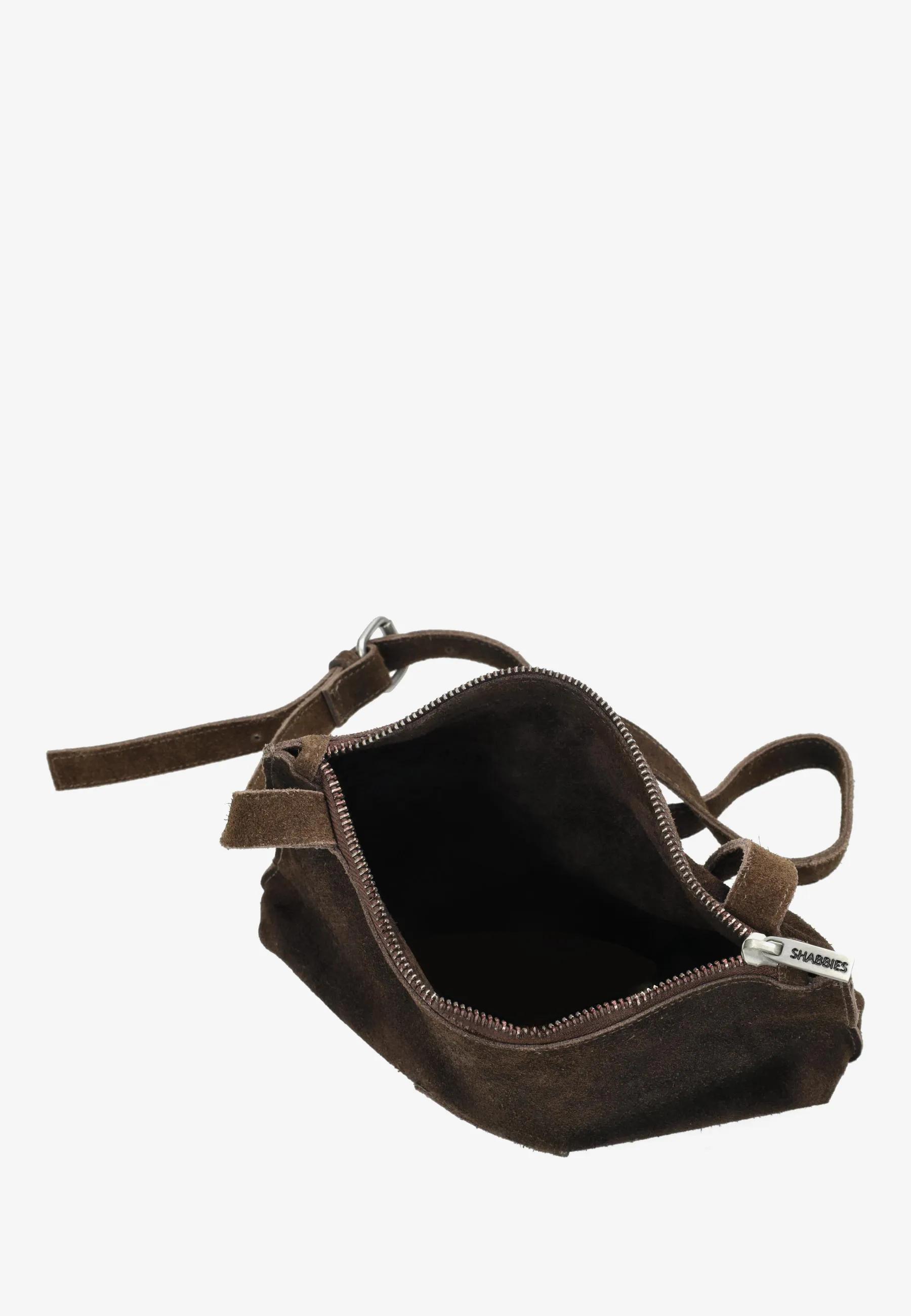 Festival Big Oiled Suede Bag Dark Brown