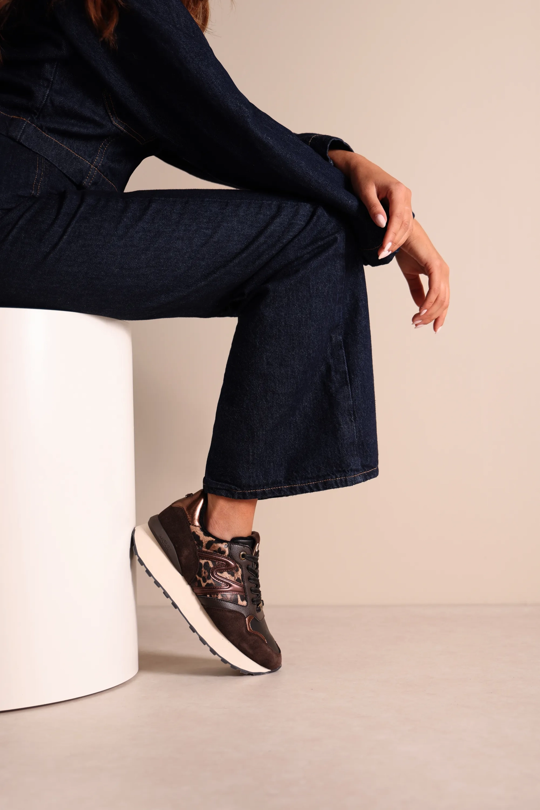 Juju Humper Sneaker Black/Brown