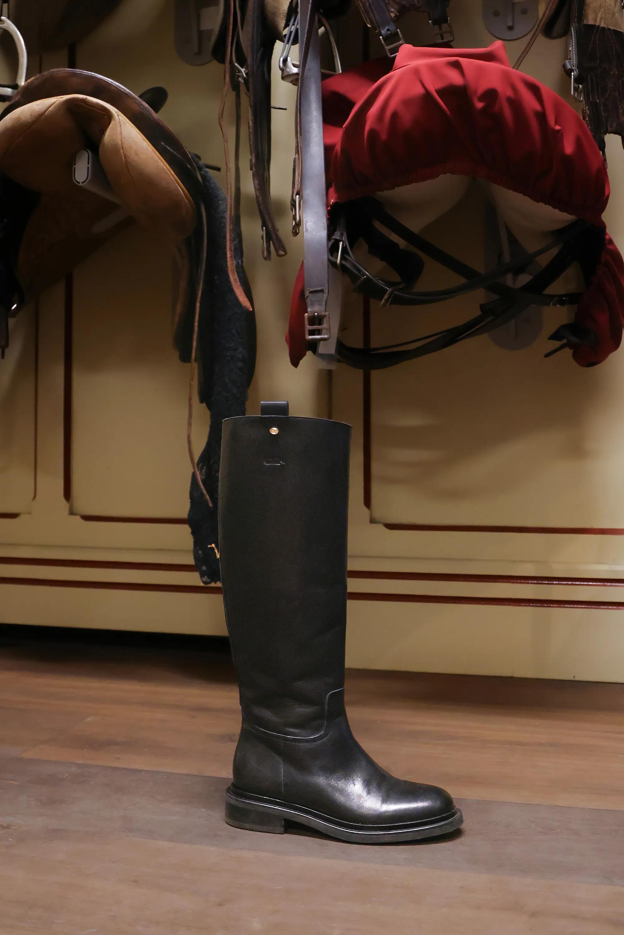 Fossee Amazone Boot Nappa-Leder Schwarz