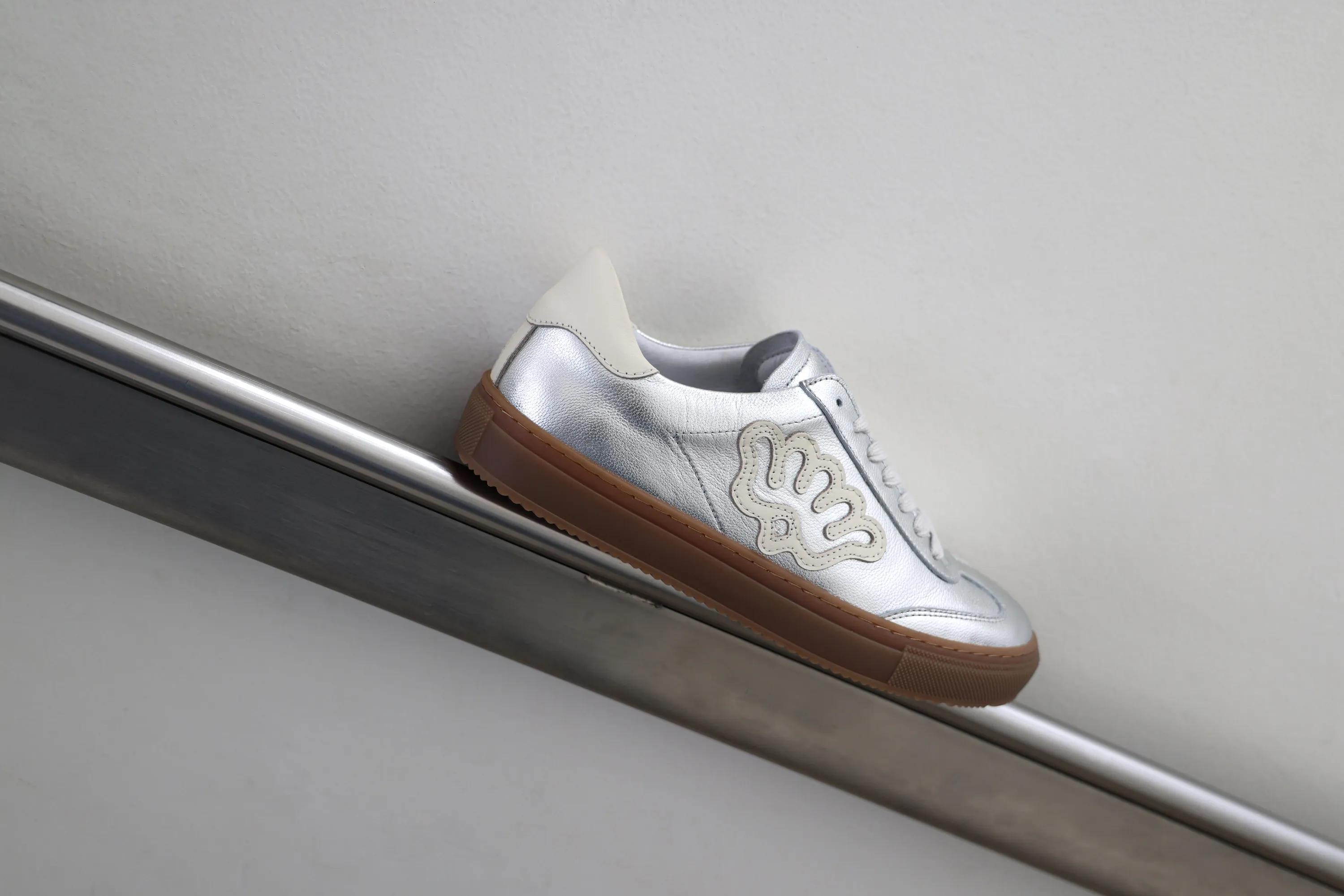 Rabia Yana Metallic Silver
