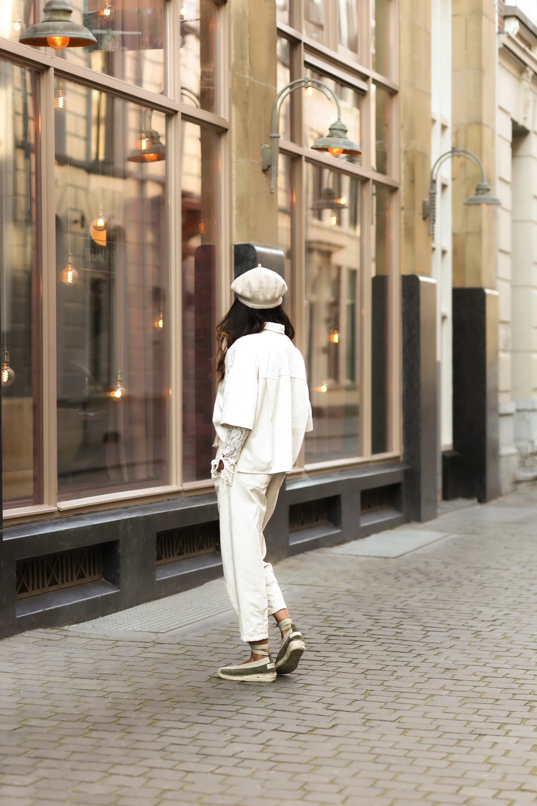 Palma Kimono suède Legergroen