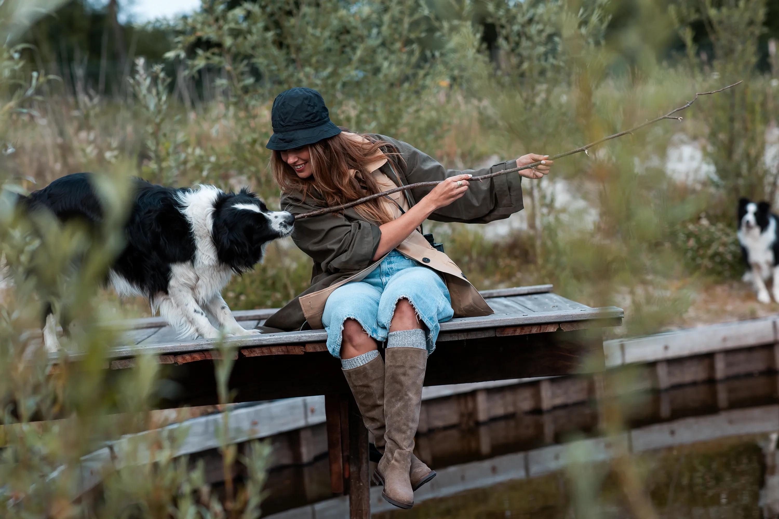 Alyd Tuba gewaxt suède Taupe