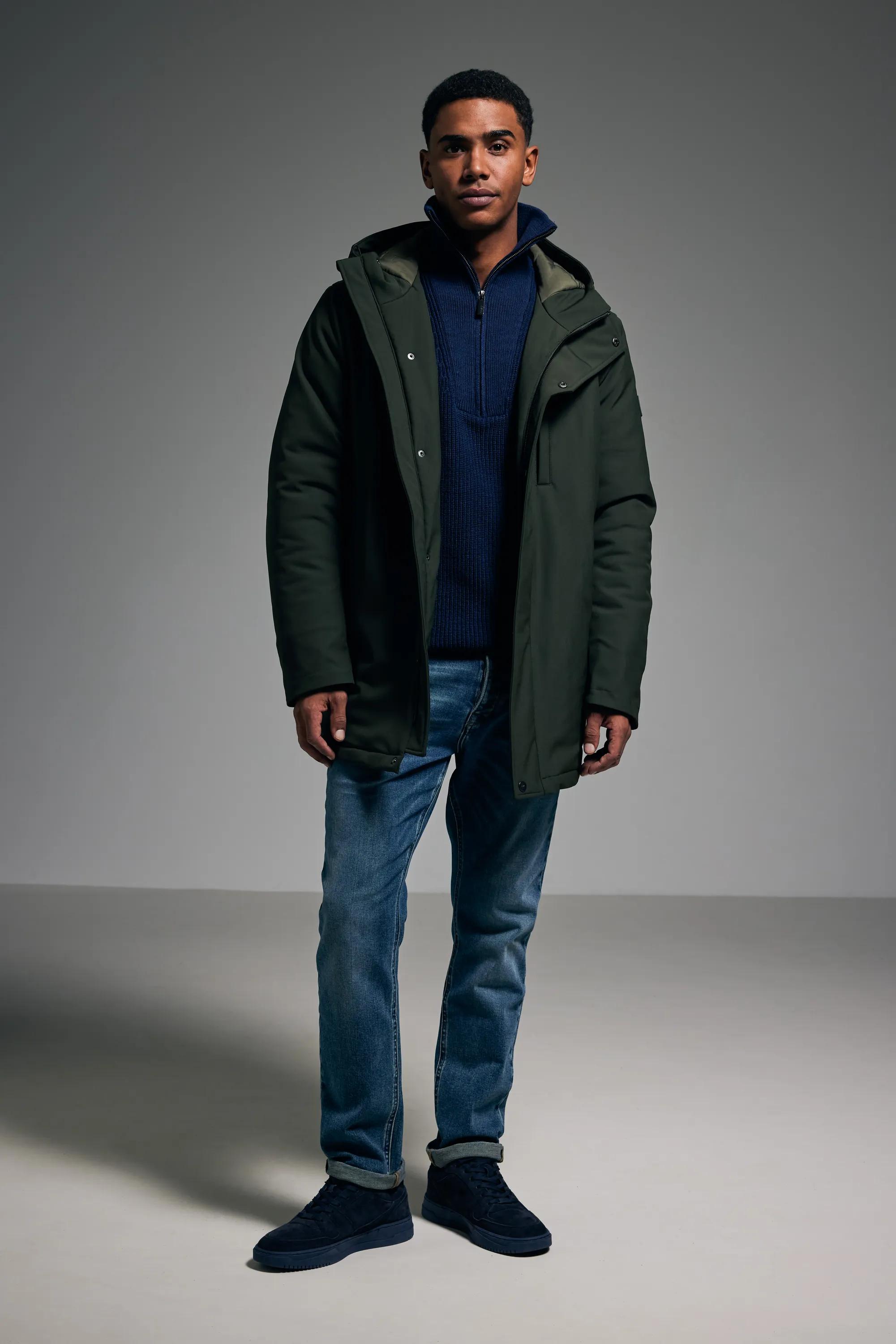 M Mexx Heren | Warm green parka