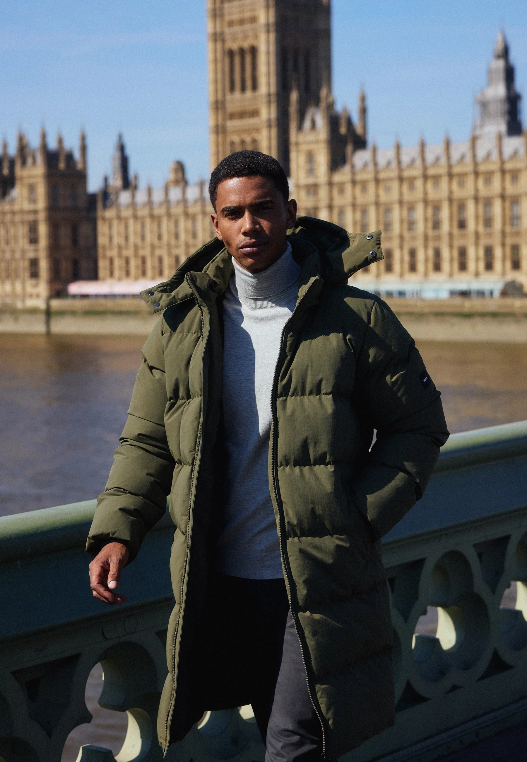 Nebo Chino Pants Mid Navy