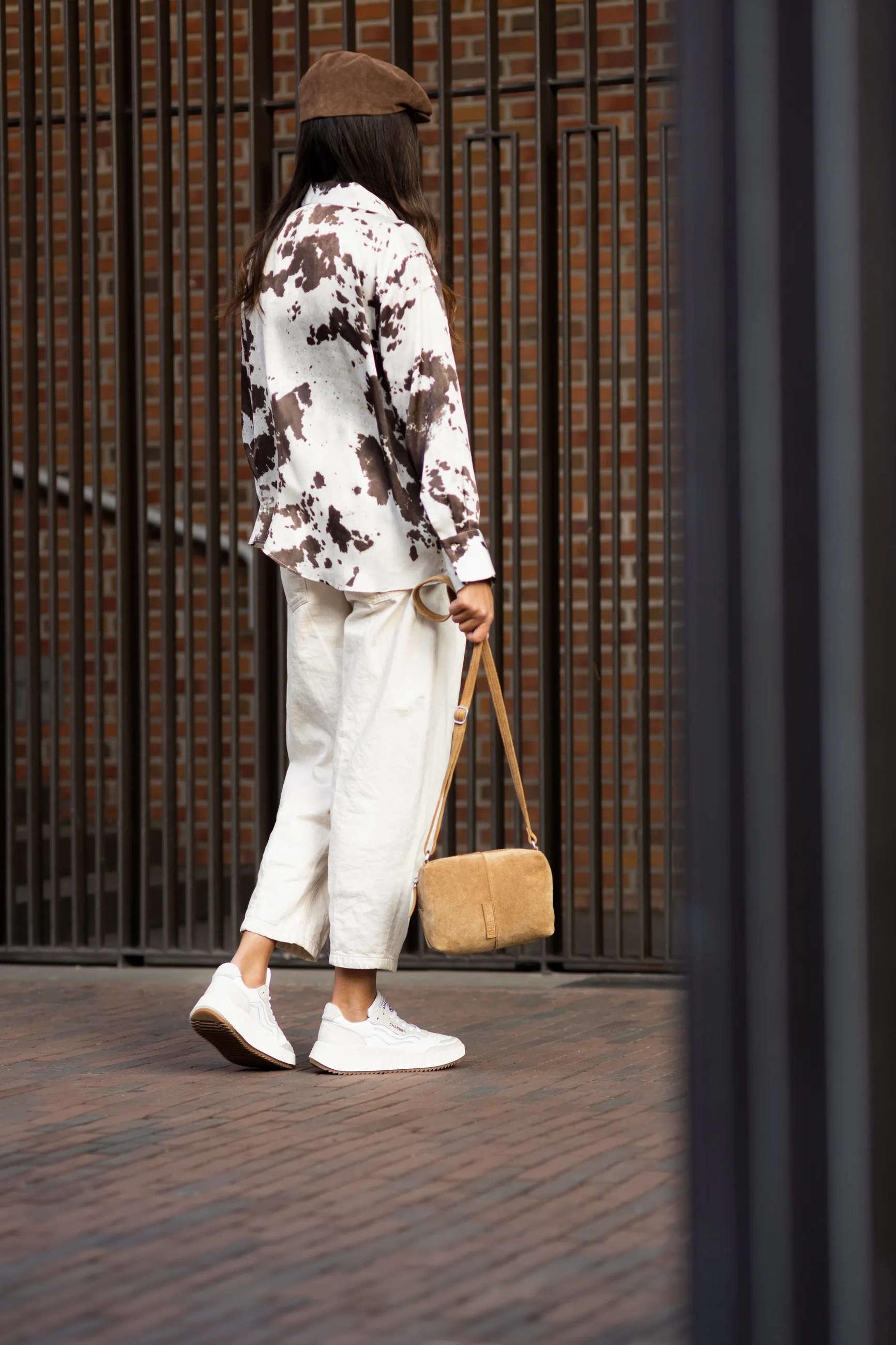 Chavi Ziggi sneaker Nubuck Wit/Beige