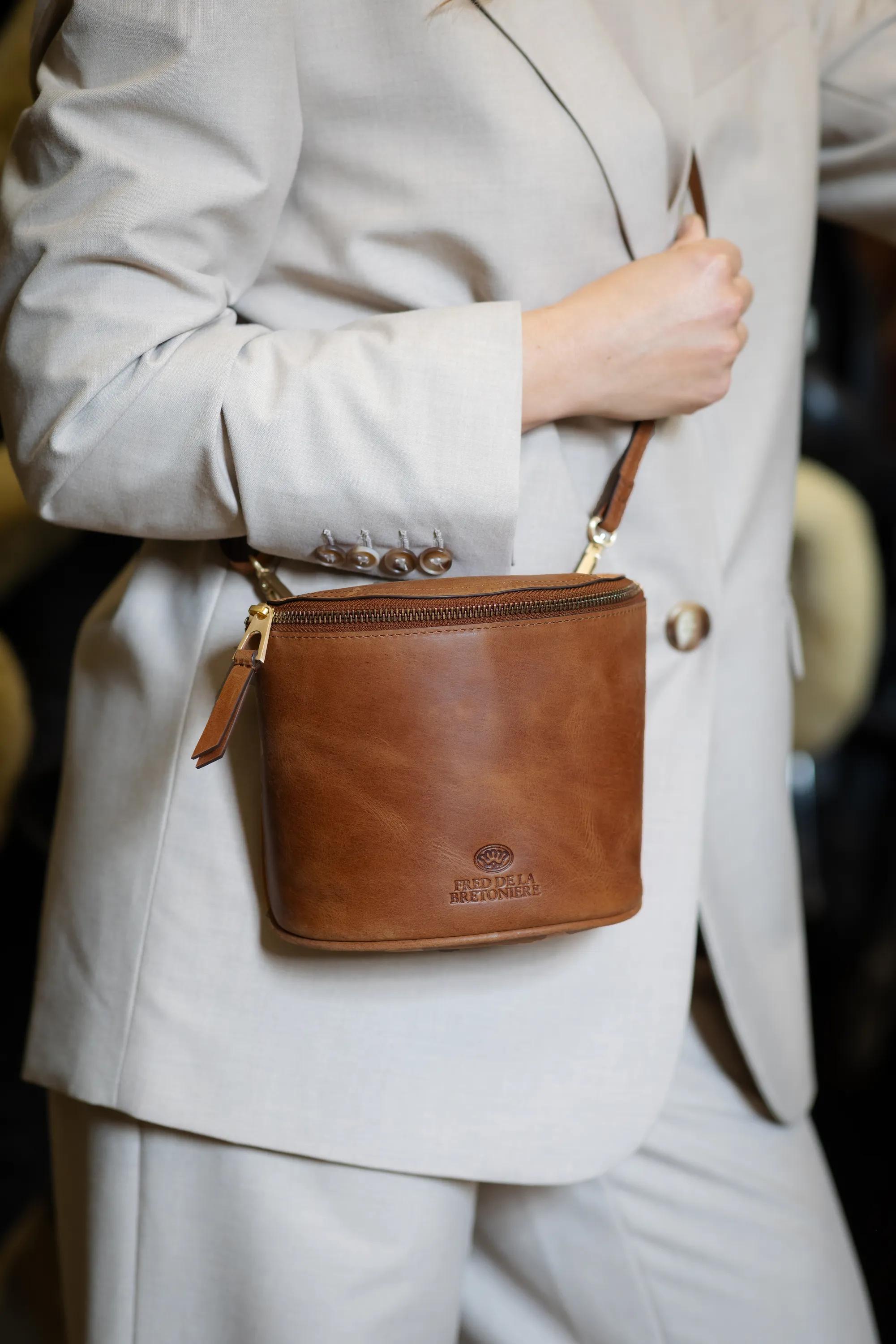 Marianneke Crossbody Vacchetta Cognac