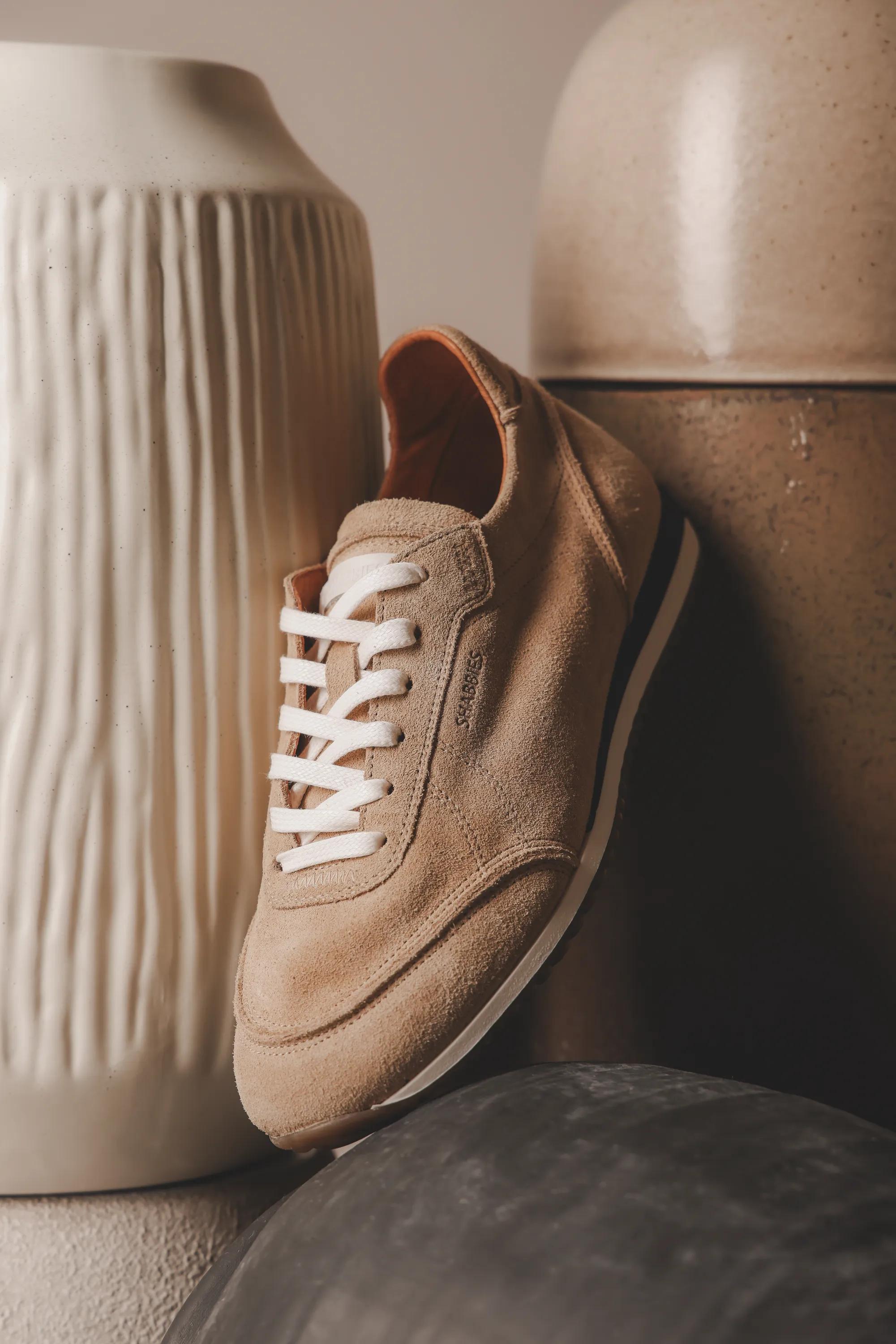 Taya Base Sneaker Suede Sand