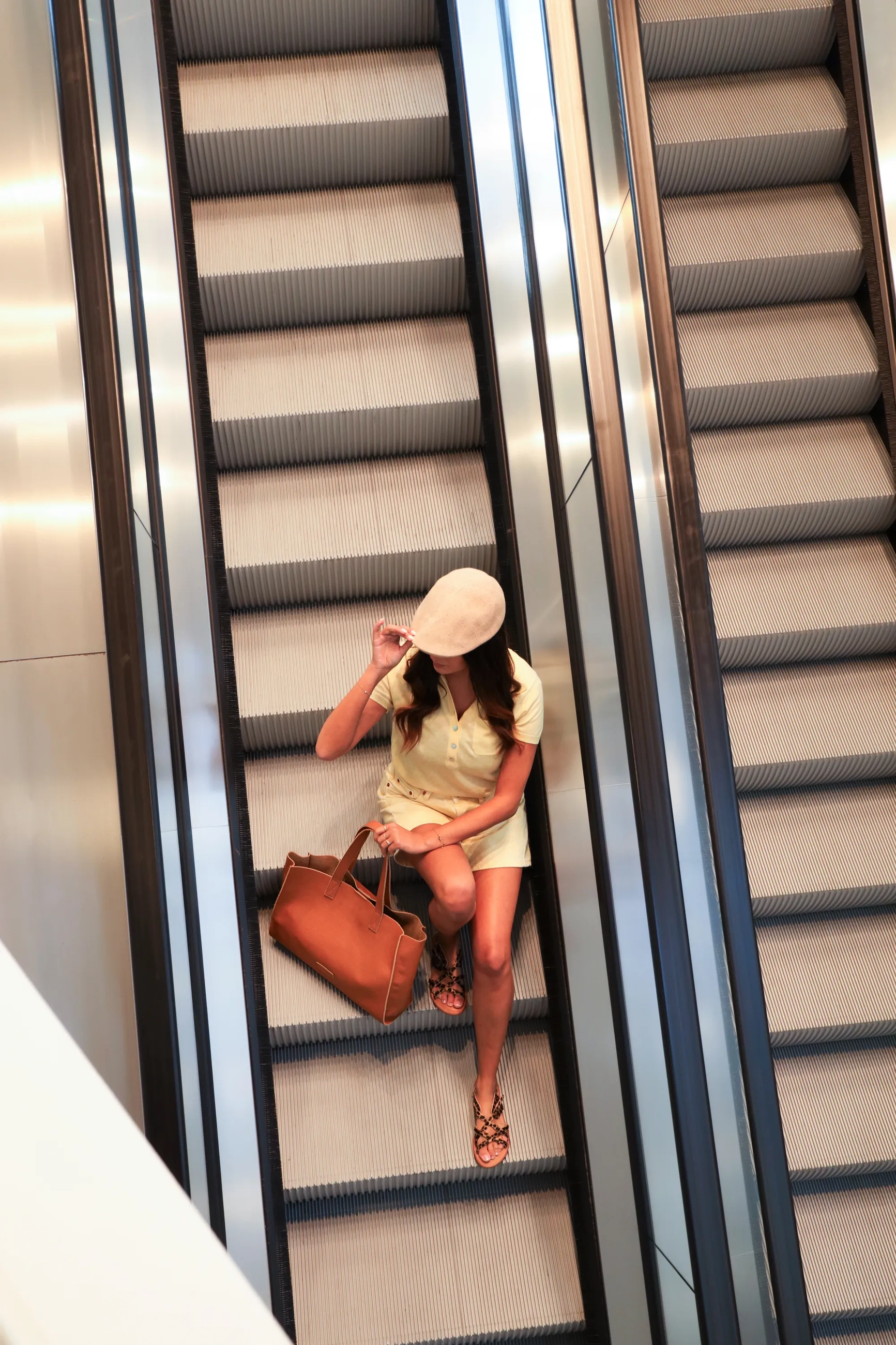 Angel Cross Sandal Leopard Pony Black/Cognac