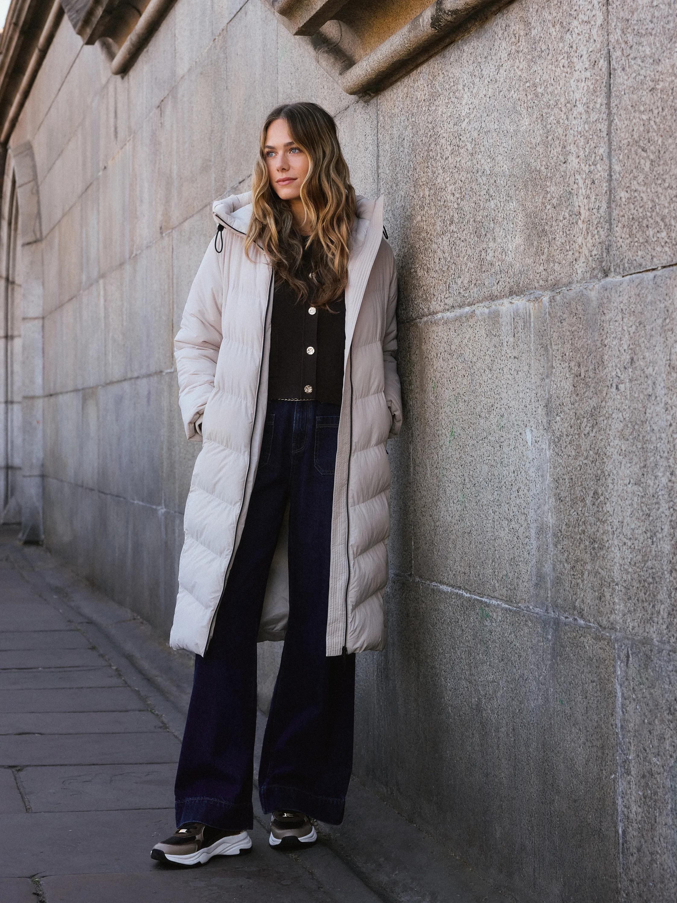 Wide-Leg Jeans Blue Stone