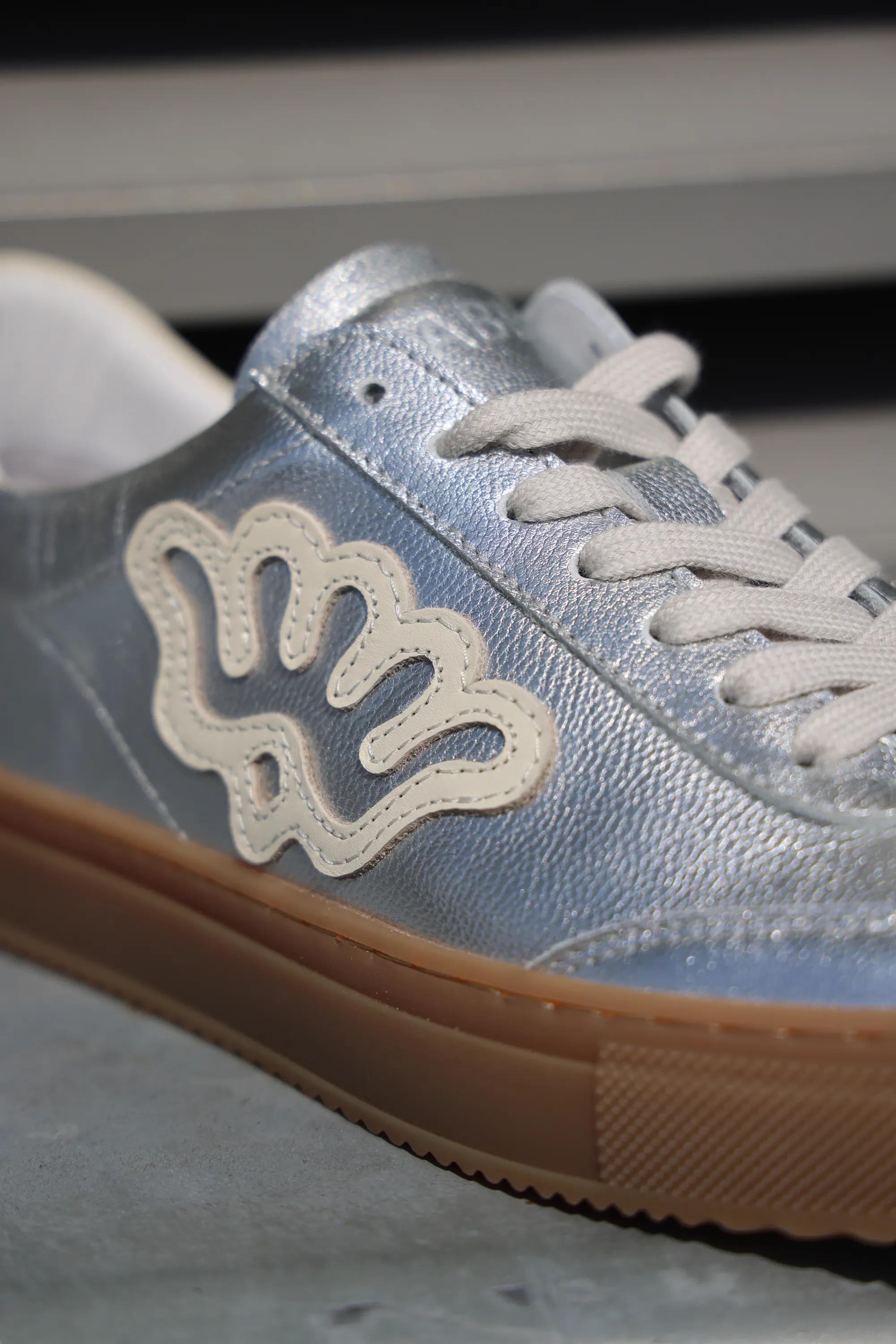 Rabia Yana Metallic Silver