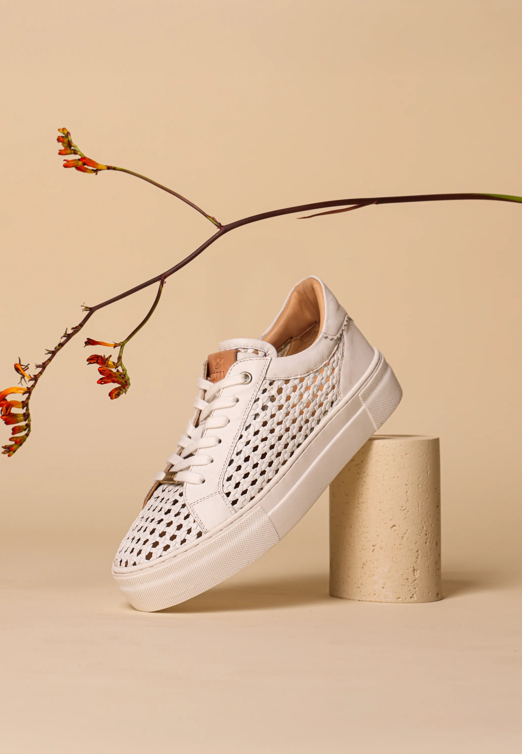 Storm Isa sneaker geweven Wit